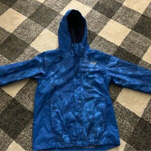 The North Face Kids Blue Raincoat